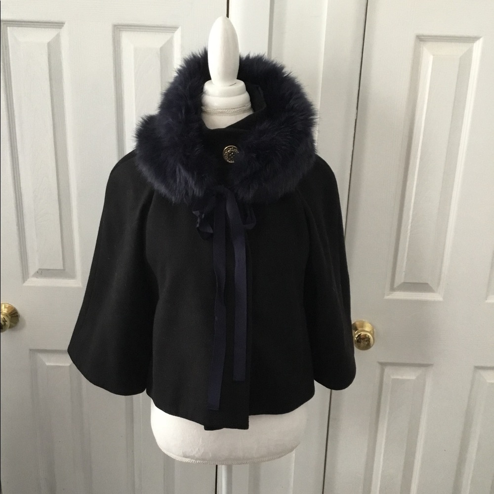 Black Cape Jacket